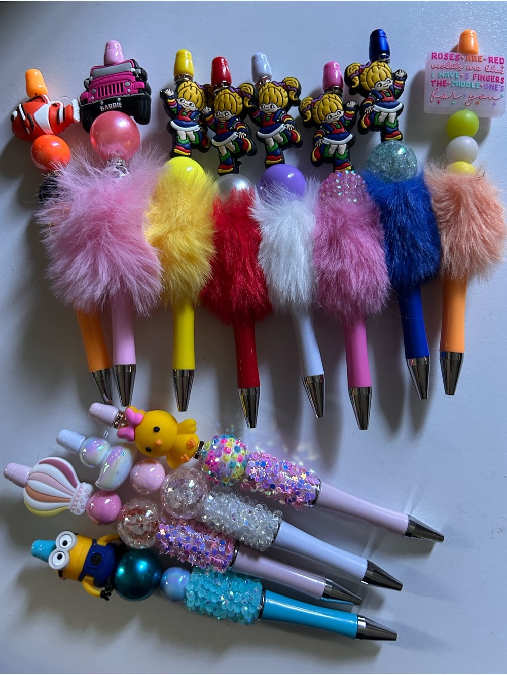 Pens - Handcrafted by Kyleigh- to support her soccer ⚽️ career
NWT 💛⭐️💛 - Picture 4 of 8